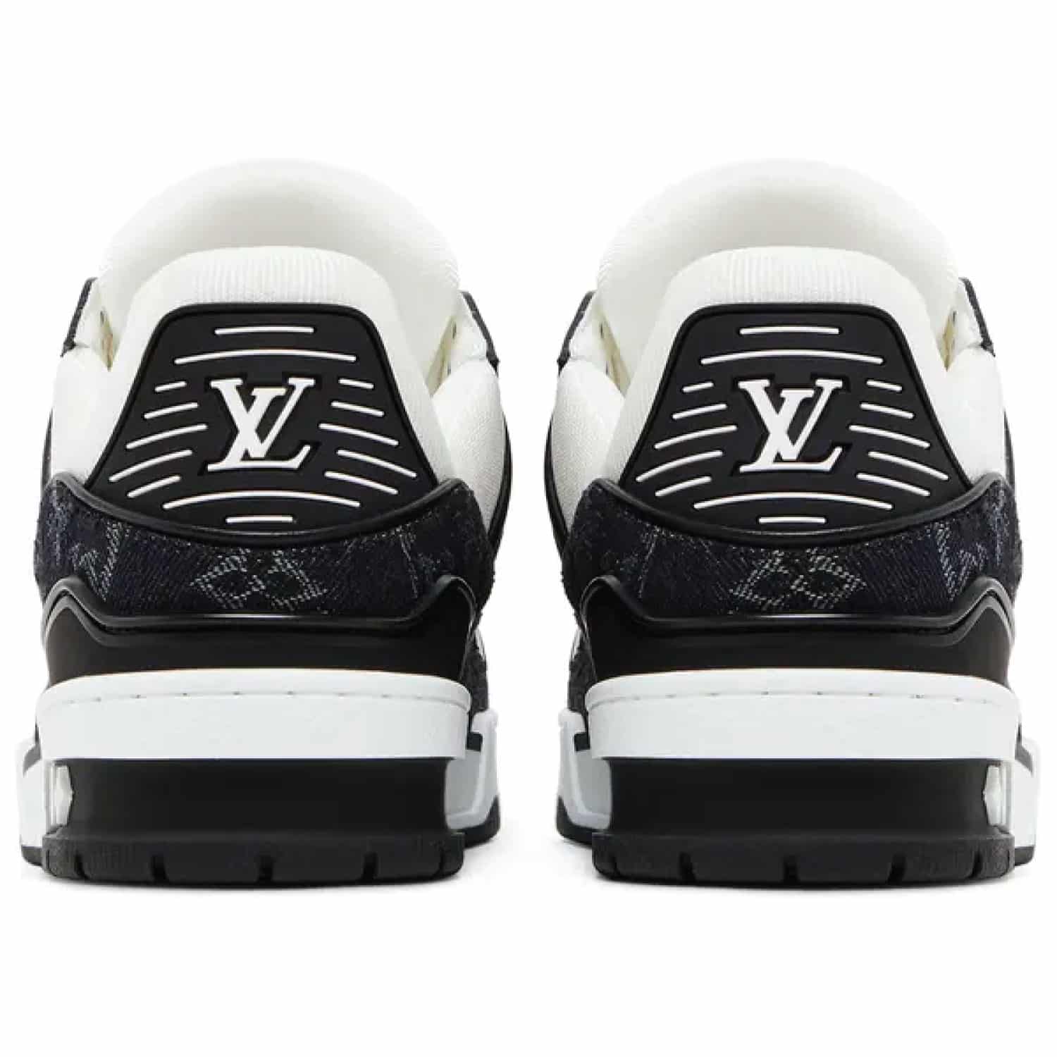Louis Vuitton Trainer ‘Denim Noir’ Black White - Image 3