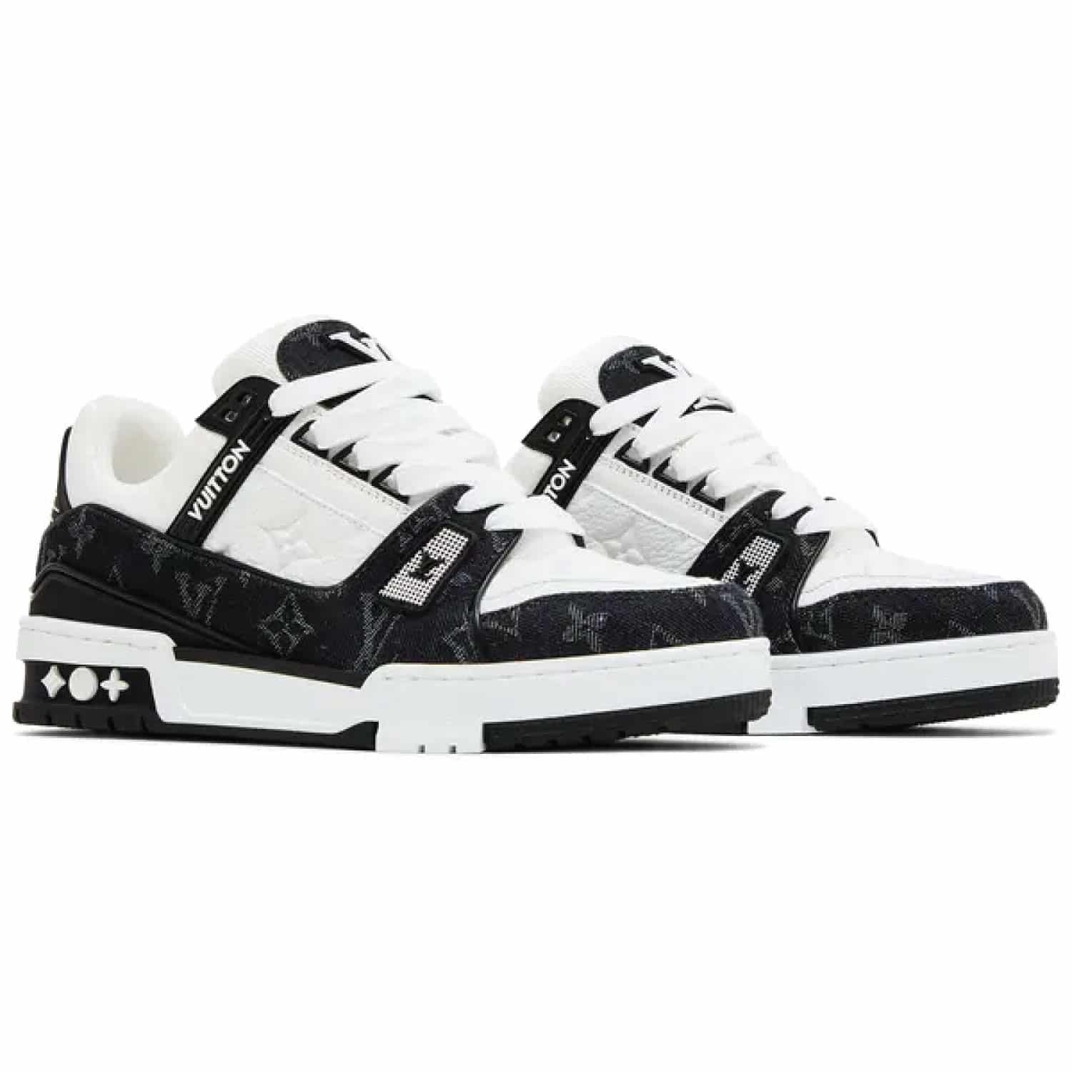 Louis Vuitton Trainer ‘Denim Noir’ Black White - Image 4